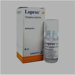 Противогрипковый препарат Loprox, Ciclopirox Olamine, 8 мл