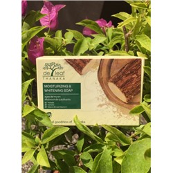 Мыло для увлажнения и отбеливания кожи De Leaf Thanaka Moisturizing & Whitening Soap 100 g.