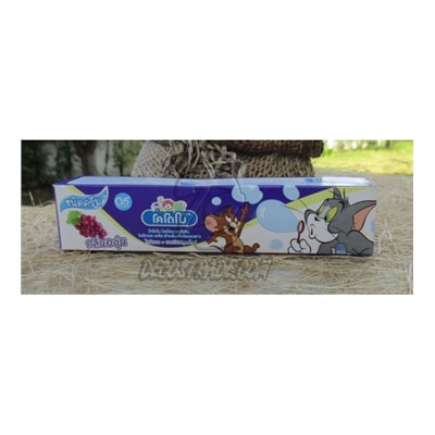 Детская зубная паста «Виноград» от Kodomo, Grape toothpaste for kids, 40 гр