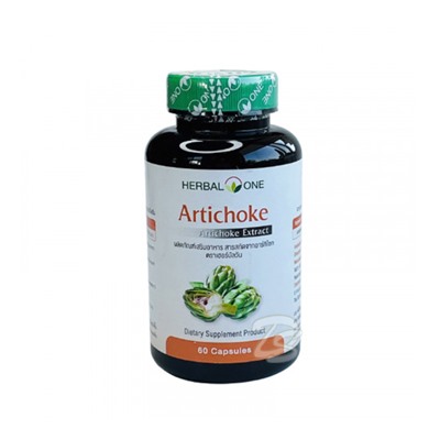 Экстракт Артишока для очищения печени от Herbal One Artichoke Extract 60 капсул