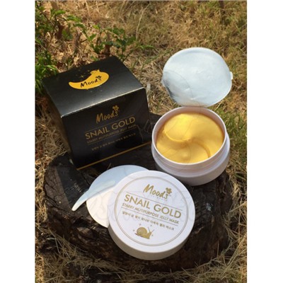 Гидрогелевые патчи для глаз с улиткой и золотом от Belov, Moods Snail Gold Starry Mutipurpose Jelly Mask, 60 патчей