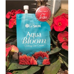 Легкий охлаждающий крем-гель для лица Aqua Bloom от Le' Skin, Aqua Bloom Cooling Gel Cream, 8 мл